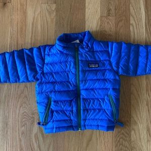 Patagonia Baby Puffer Jacket Coat 12 months Blue